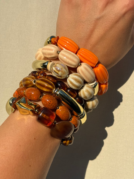 Armband Egg - Cognac