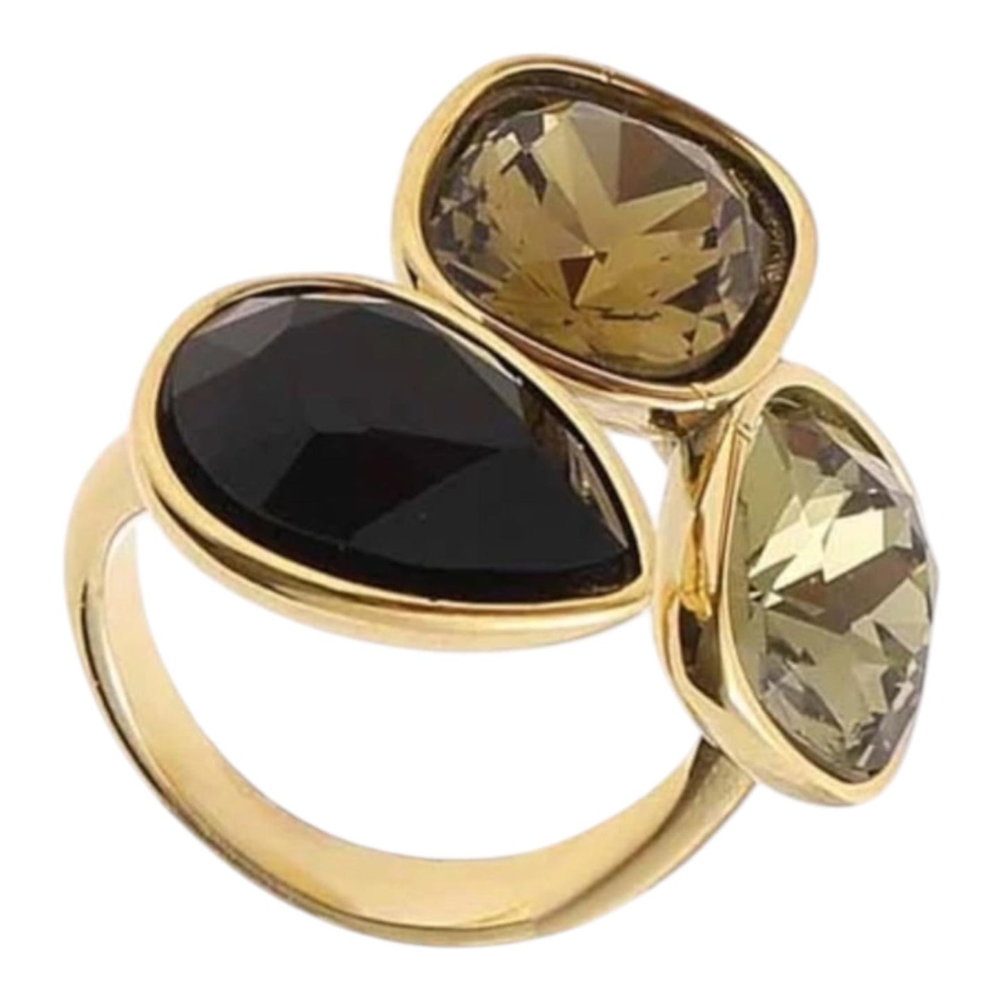 Moonlight trio Ring - Black