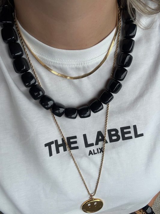 Ketting HEBBENN - Square Black