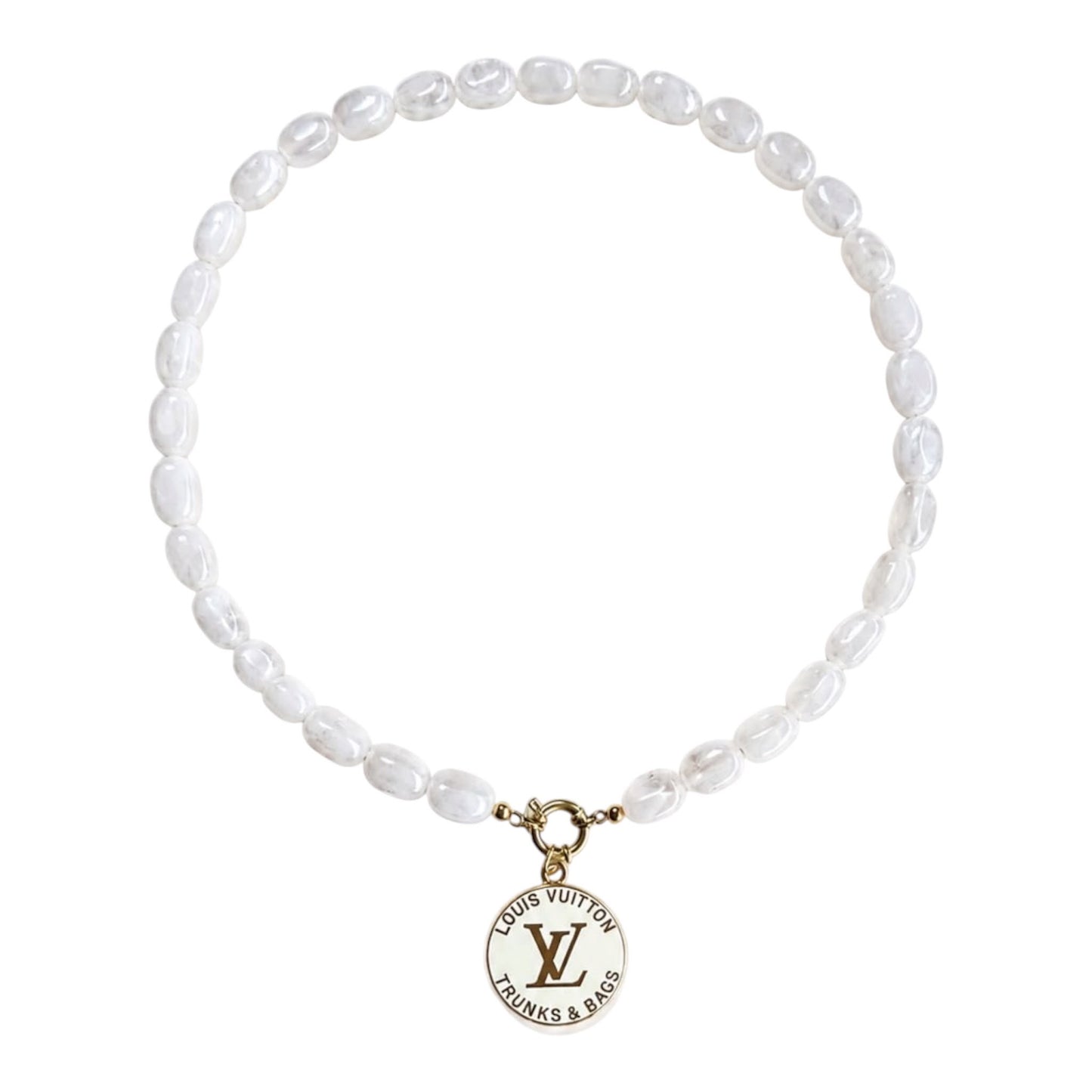 Exclusive Vintage Limited Edition Necklace - Fay Milky Offwhite