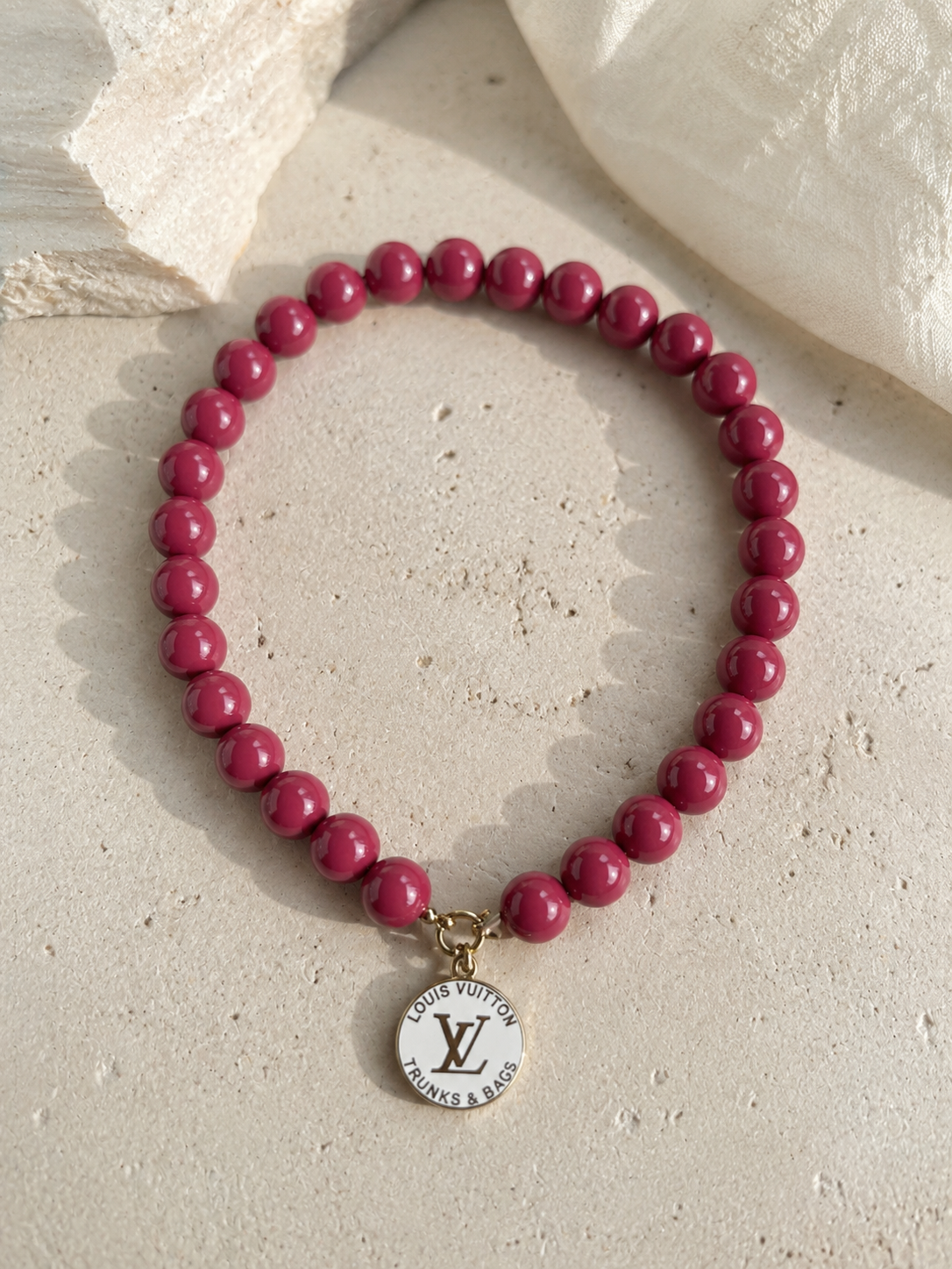 Exclusive Vintage Limited Edition Necklace - Britt Bordeaux