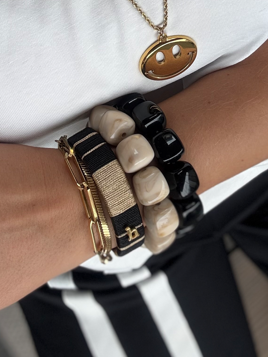Armband Beads Coco - Square
