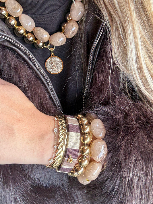 Armband Medium Beads - Gold