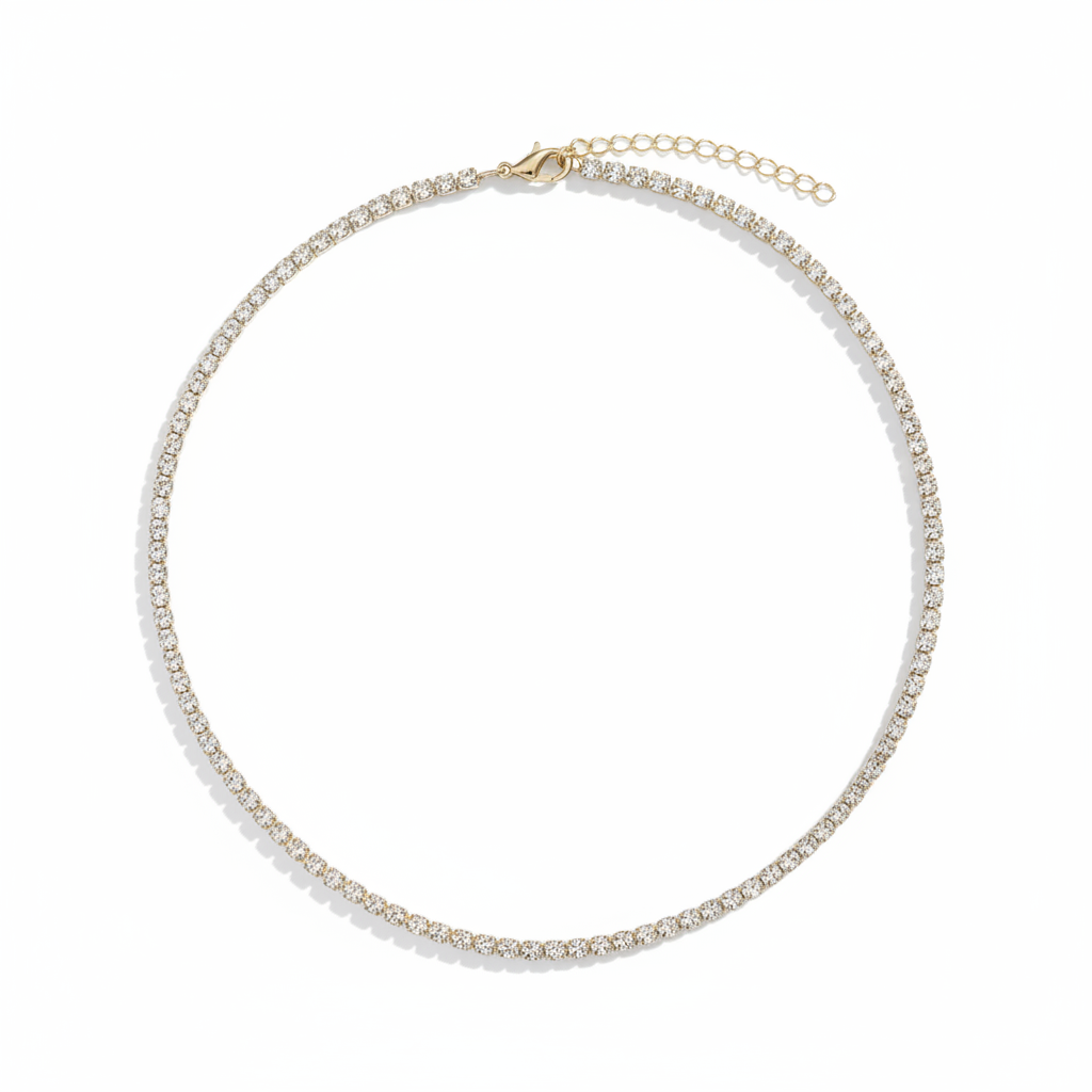 Ketting Tennis - Gold
