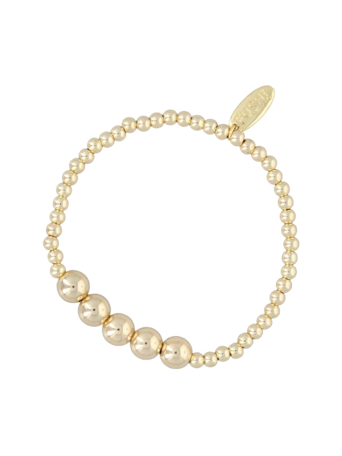 Armband 5 Balls- Gold