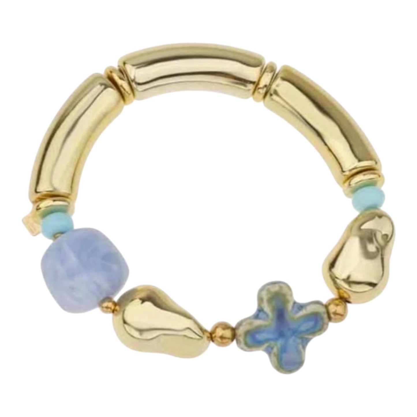 Armband Tube Klaver - Blue