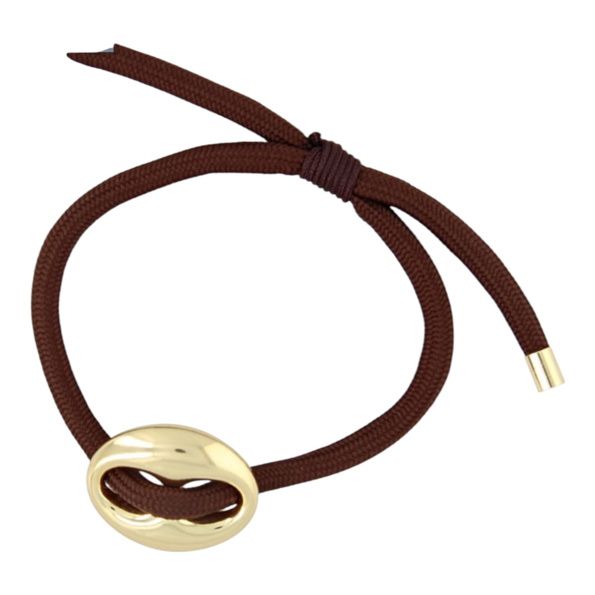 Armband - The Bean Dark Brown