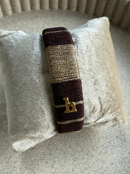 HEBBENN Armband - Dark Brown