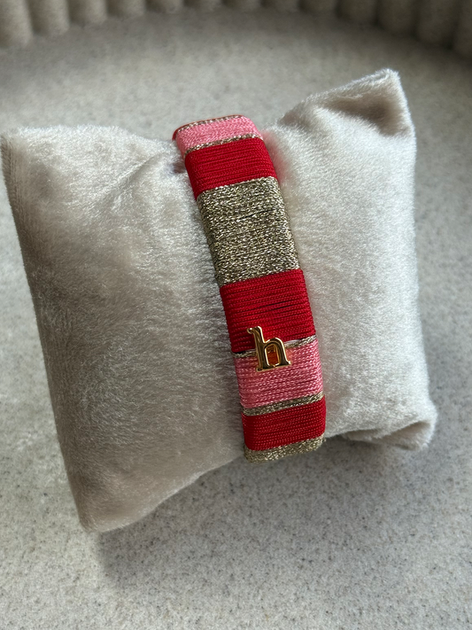 HEBBENN Armband - Red/Coral
