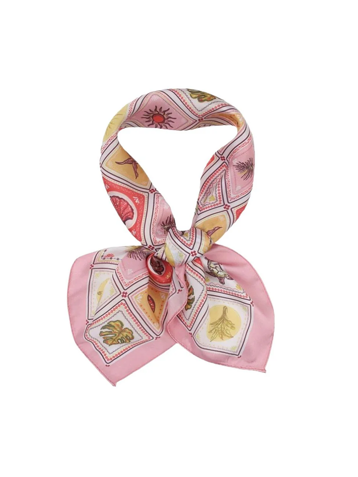 Sea Treasures Scarf - Soft Pink