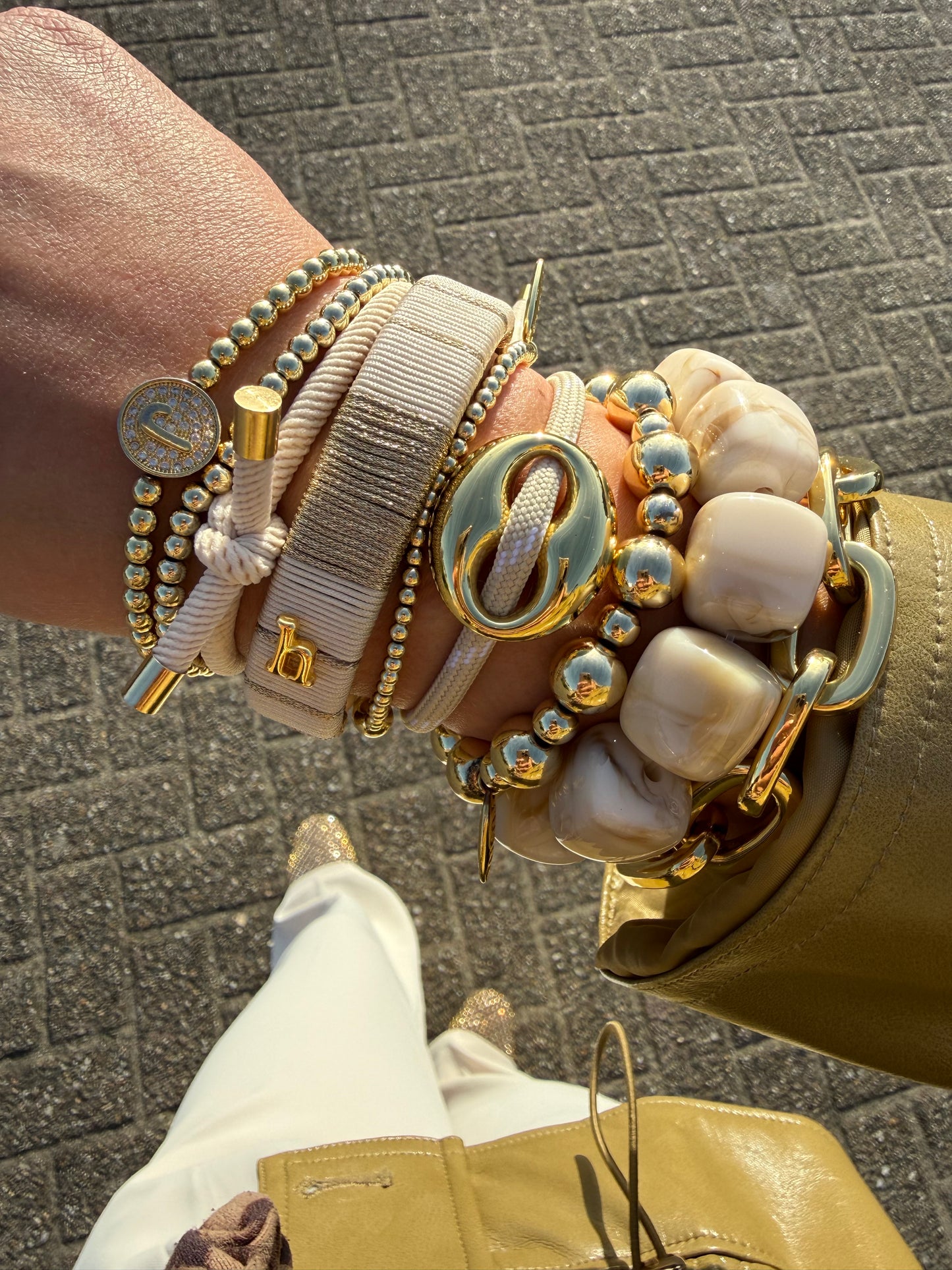 HEBBENN Armband - Offwhite