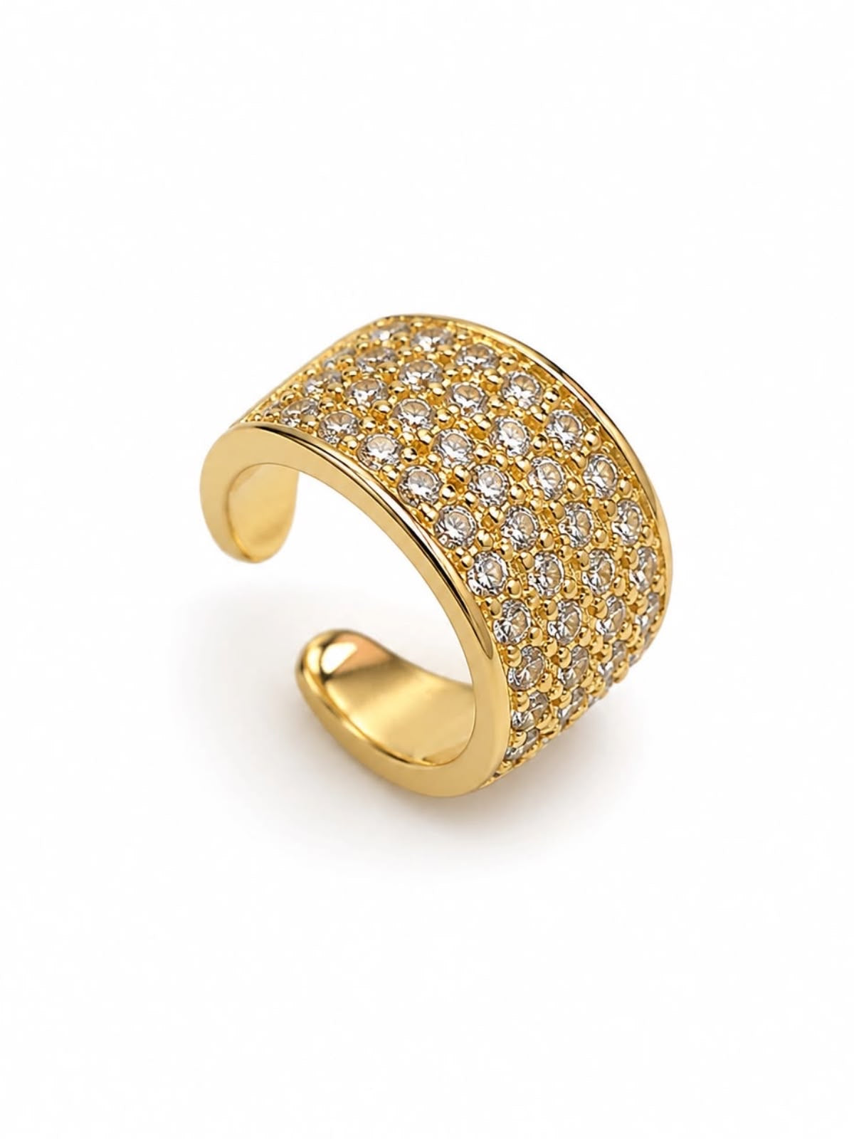 Earcuff with Stones – Gold