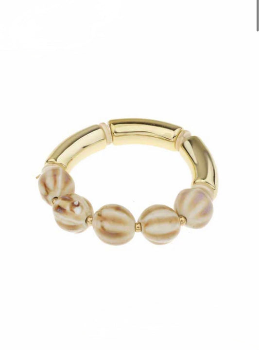 Armband Tube Olive - Sand