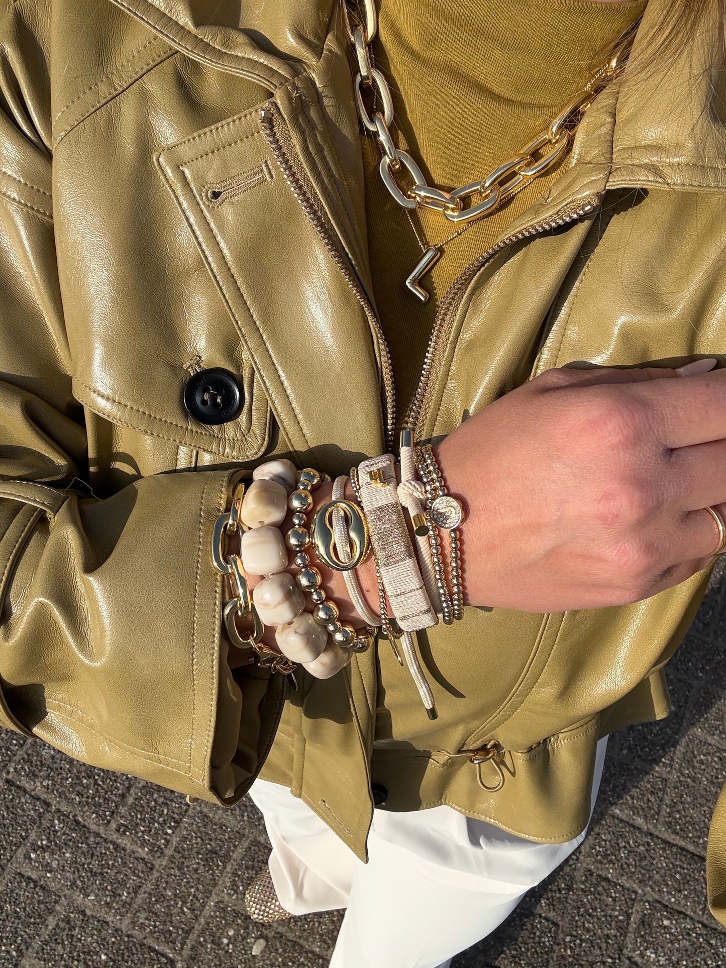 HEBBENN Armband - Offwhite