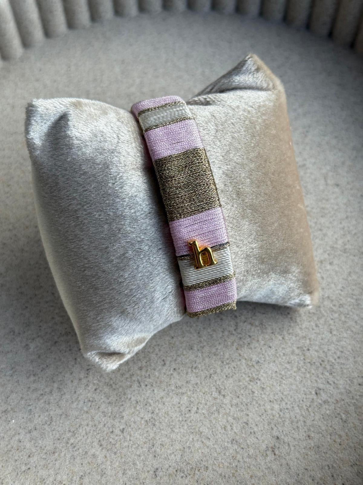 HEBBENN Armband - Light Pink/Sand
