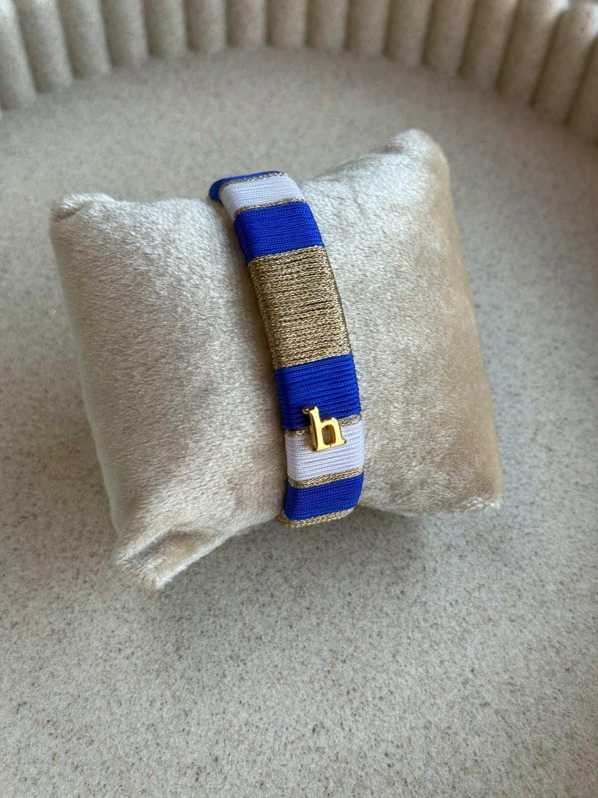 HEBBENN Armband - Kobalt/White