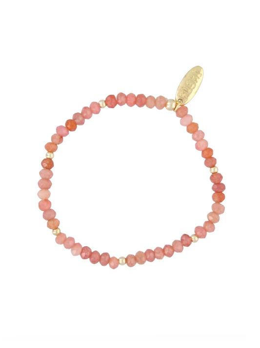 Armband - Old Pink Full Dyed 3mm