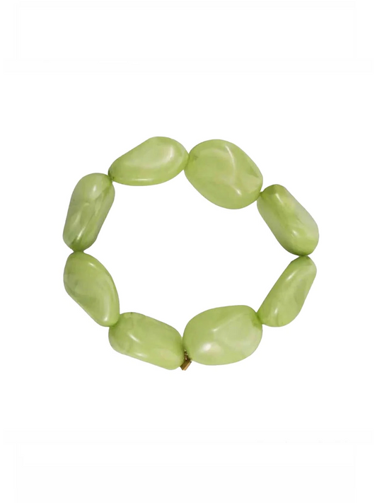 Armband Beads Bold - Lime