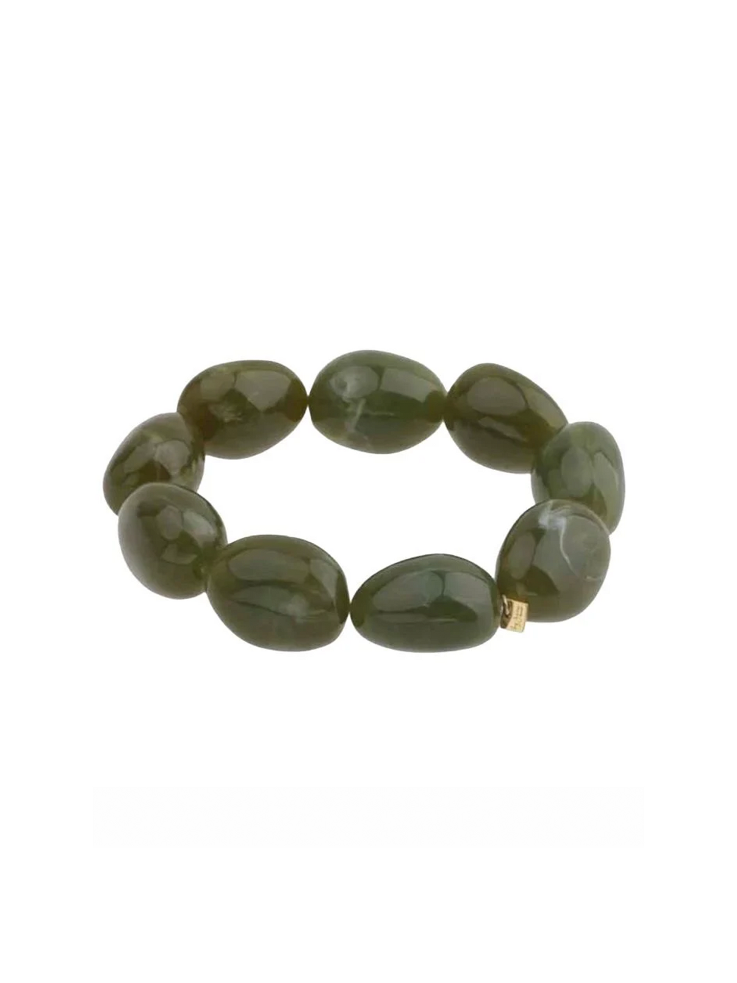 Armband Beads Bold - Soft Green