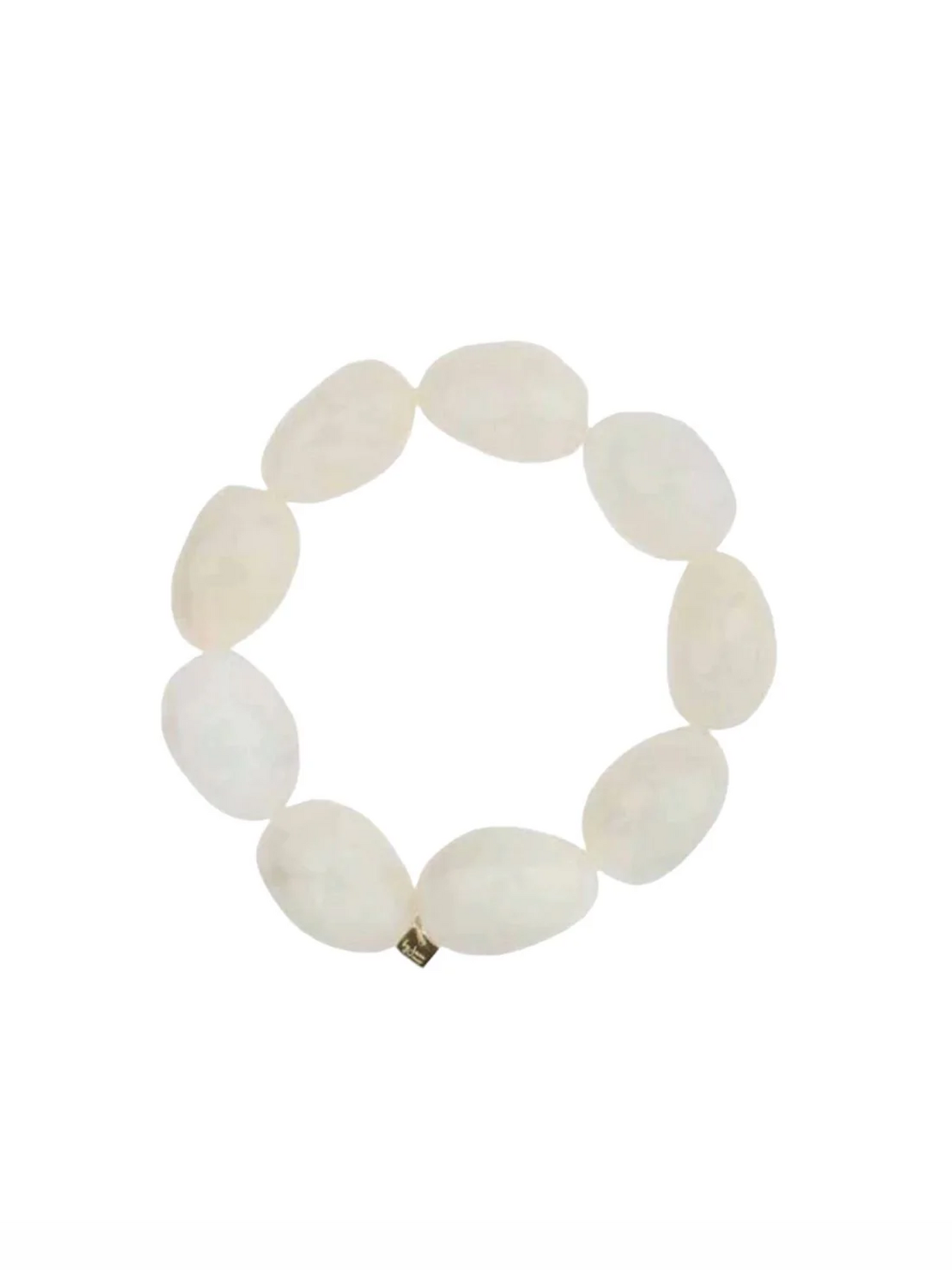 Armband Beads Bold - White