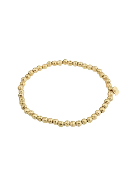 Armband Hammered Beads