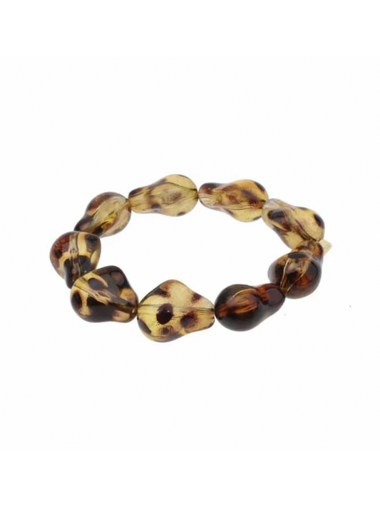 Armband Leopard Beads