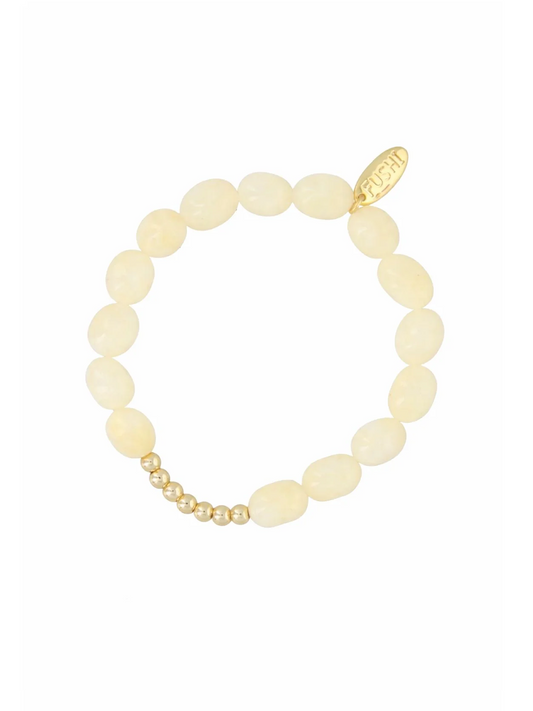 Armband Tumble Stones - Butteryellow