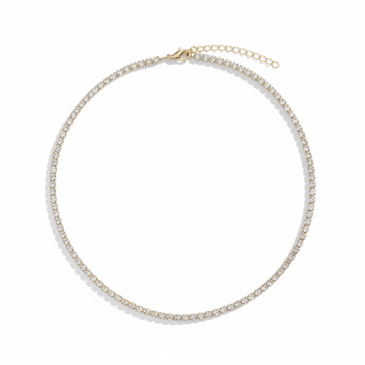 Ketting Tennis - Gold