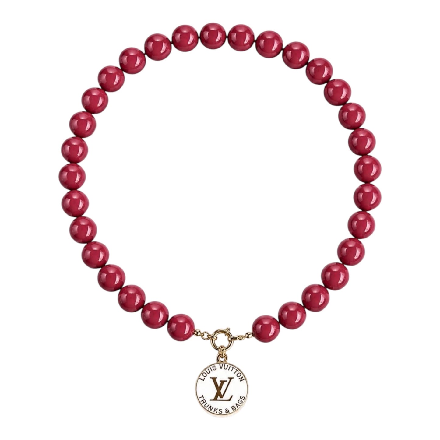 Exclusive Vintage Limited Edition Necklace - Britt Bordeaux