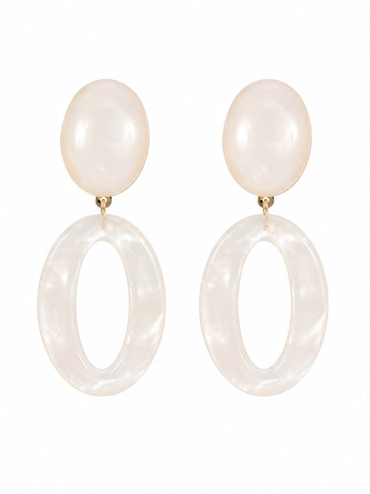 Oorbellen Charlie - White