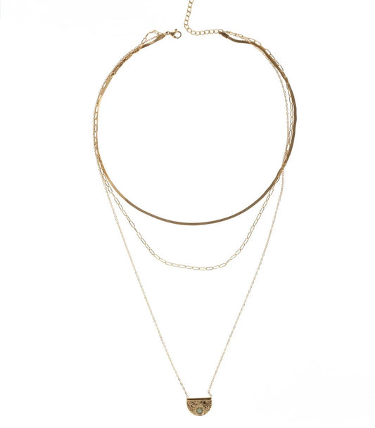 Layers necklace - Gold