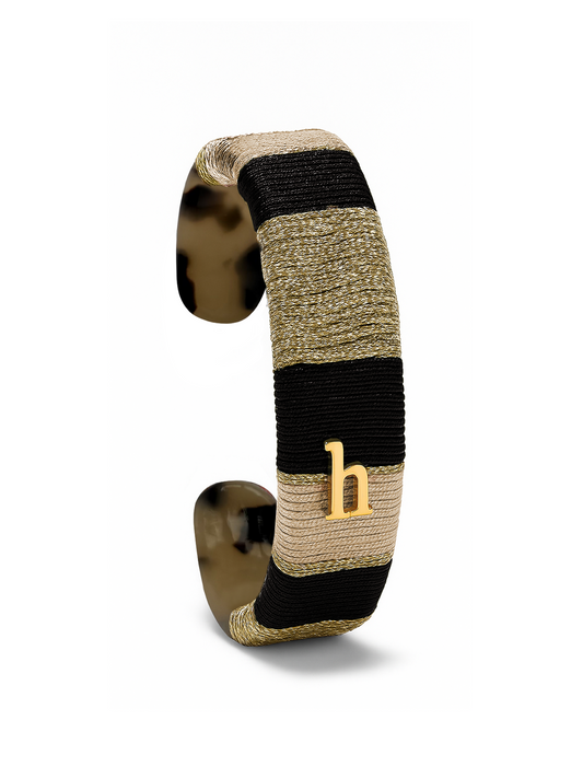 HEBBENN Armband - Black/Sand