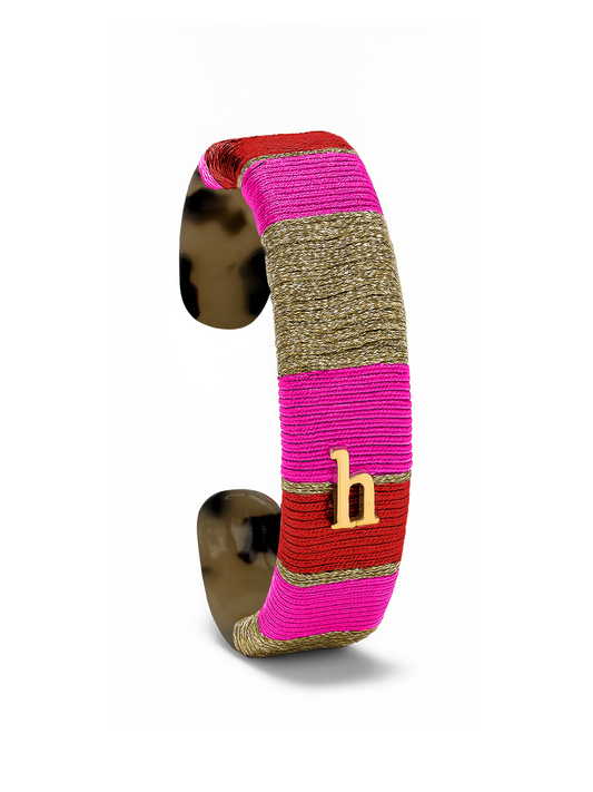 HEBBENN Armband - Hot Pink/Red