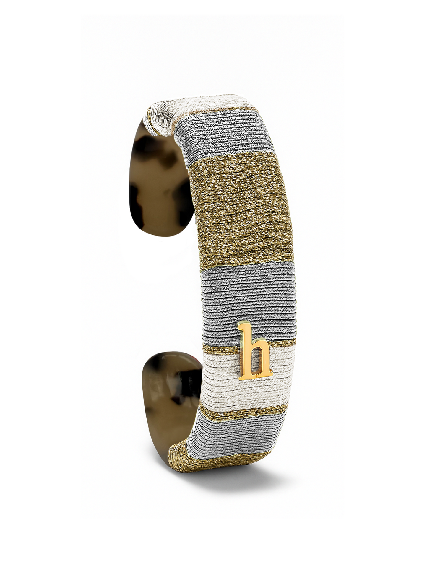 HEBBENN Armband - Light Grey/White
