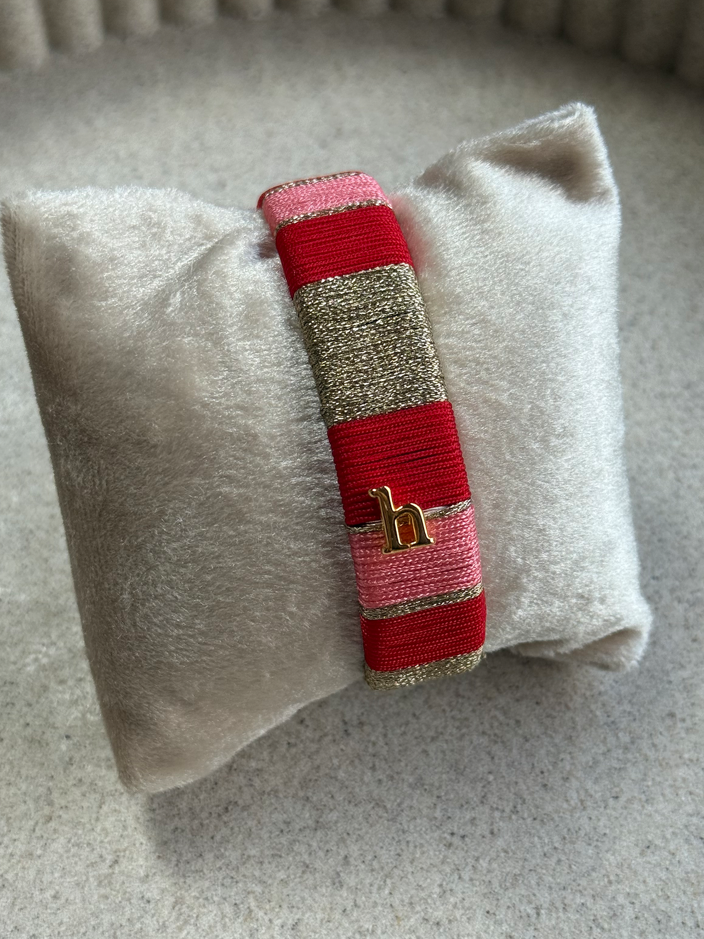 HEBBENN Armband - Red/Coral