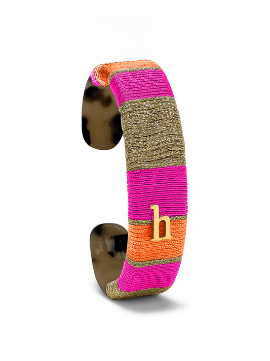 HEBBENN Armband - Neon Pink/Neon Orange
