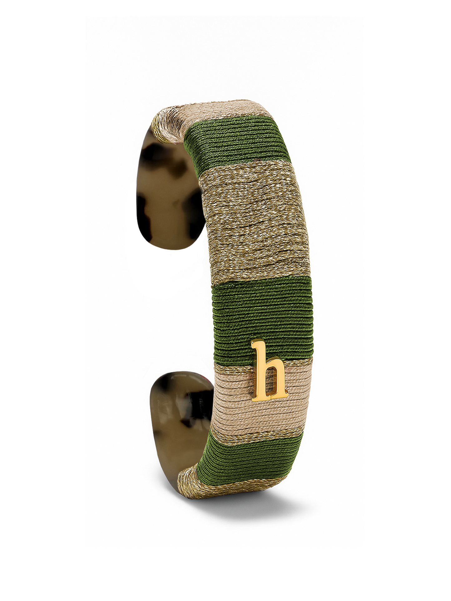 HEBBENN Armband Pistachio green-Sand