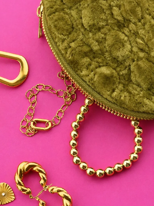 HEBBENN Mini Bag - Velvet Green