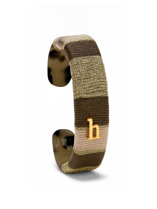 HEBBENN Armband - Taupe/Sand