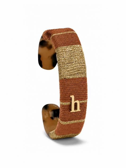 HEBBENN Armband - Cognac Brown