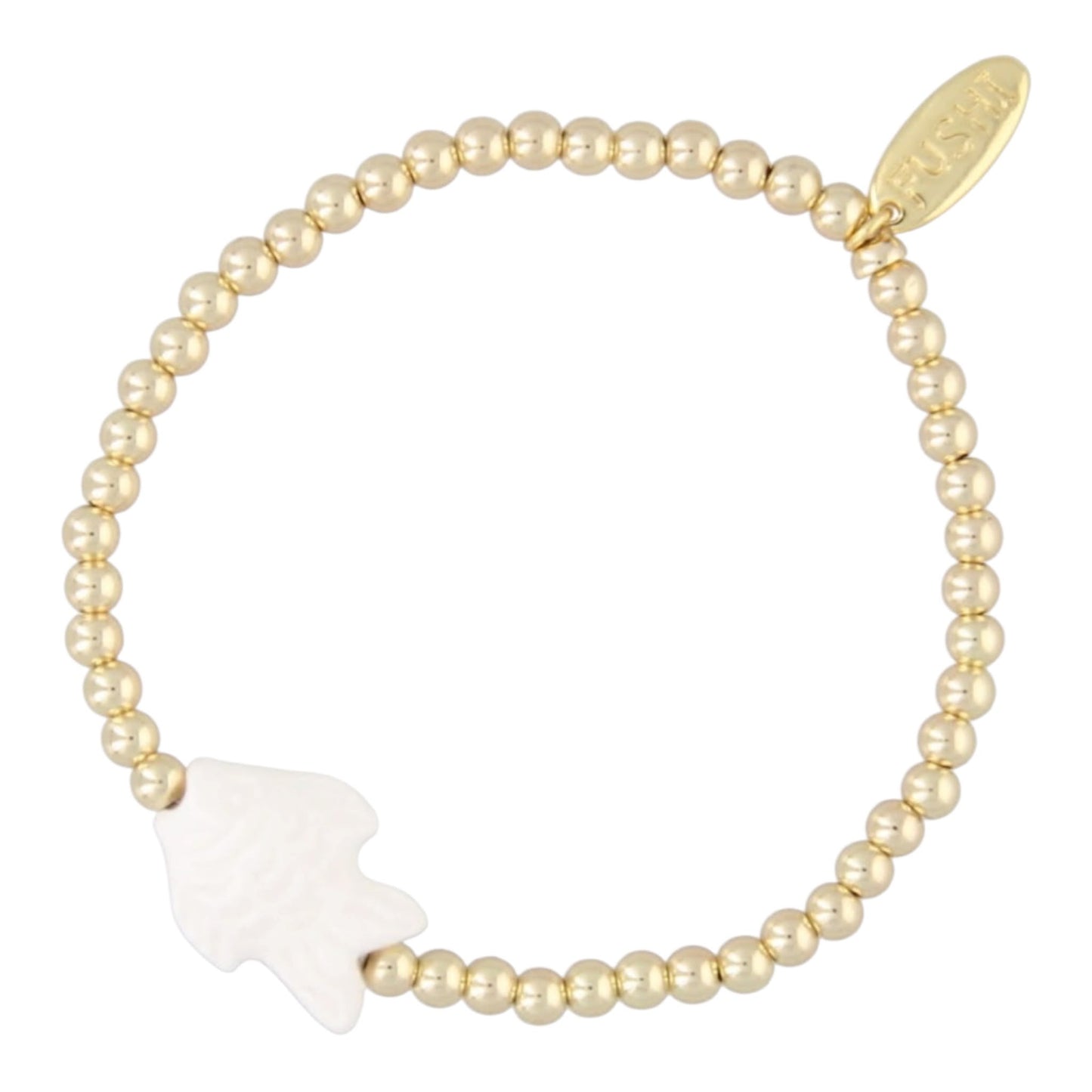 Armband Fish - White