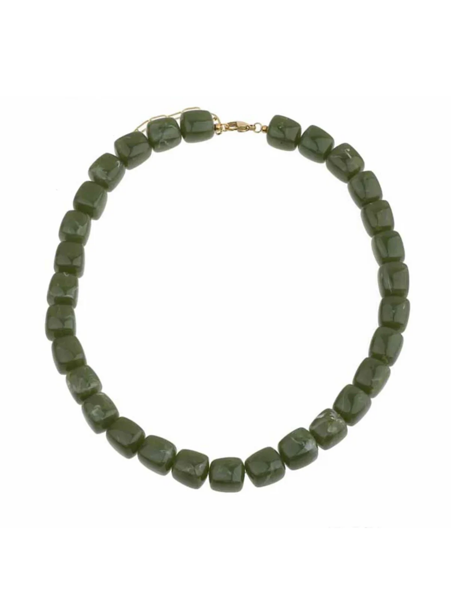 Ketting HEBBENN - Square soft green