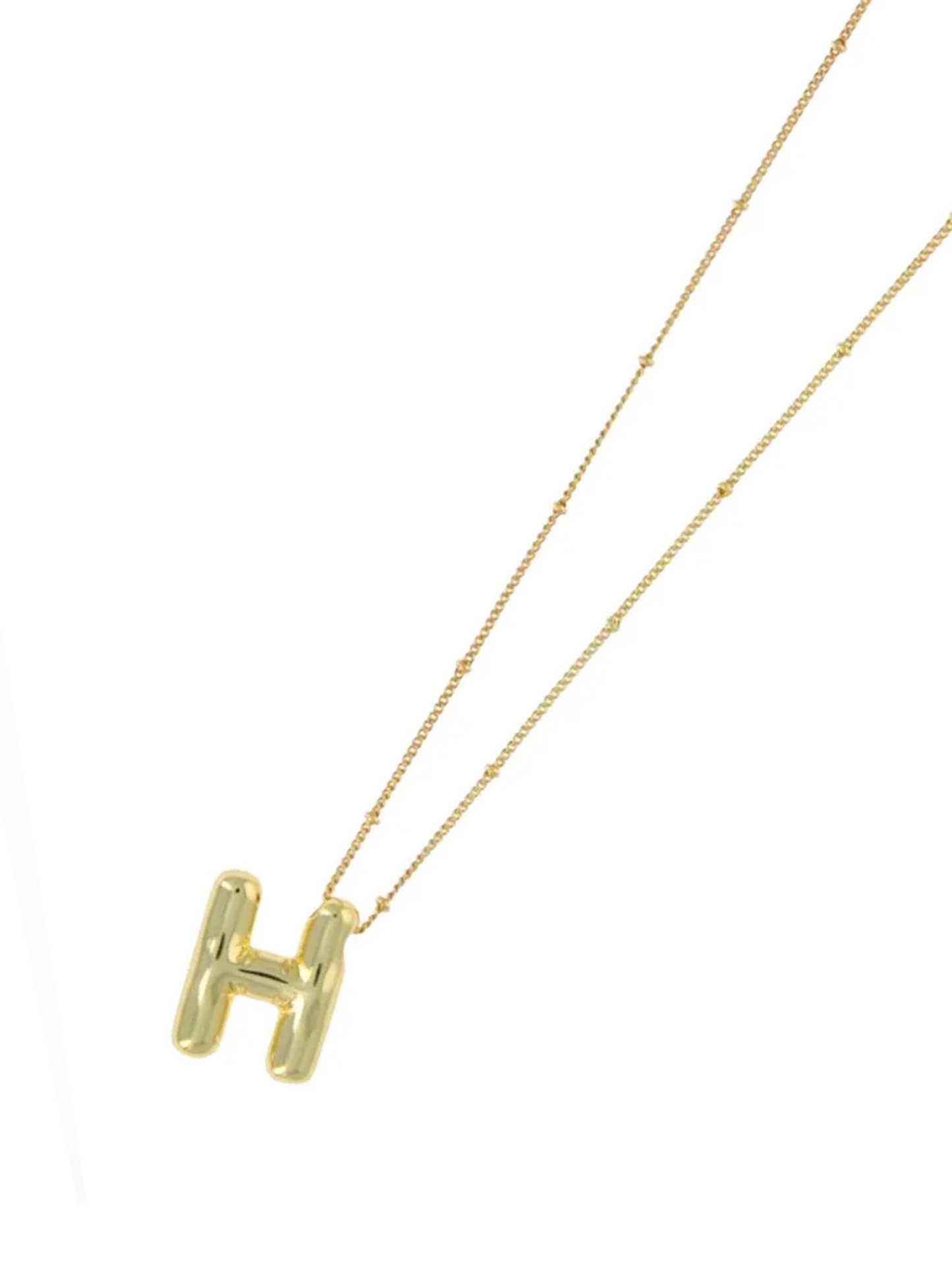Ketting Initial H - Gold