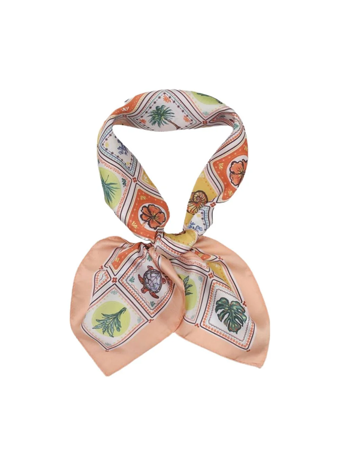 Sea Treasures Scarf - Peach